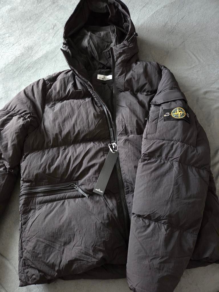 Stone island jas, Kleding | Heren, Jassen | Winter, Ophalen of Verzenden, Zwart