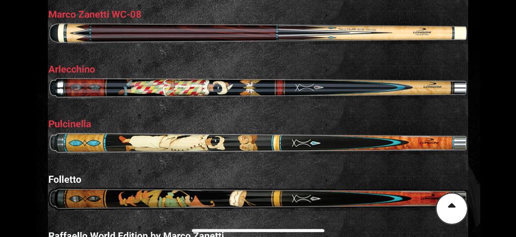 gezocht longoni folletto en pulcinella, Sport en Fitness, Biljarten en Poolen, Ophalen, Zo goed als nieuw, Keu of Ballen