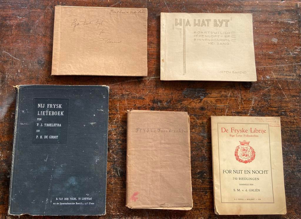 Diverse boeken over Friesland, Ophalen, Gelezen