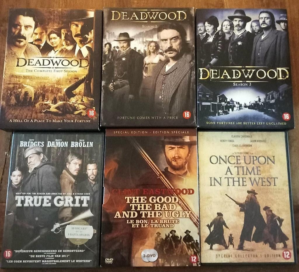 Actie/western oa 24,Deadwood,Once upon,Bourne,IndianaJones, Alle leeftijden, Boxset, Ophalen of Verzenden, Zo goed als nieuw