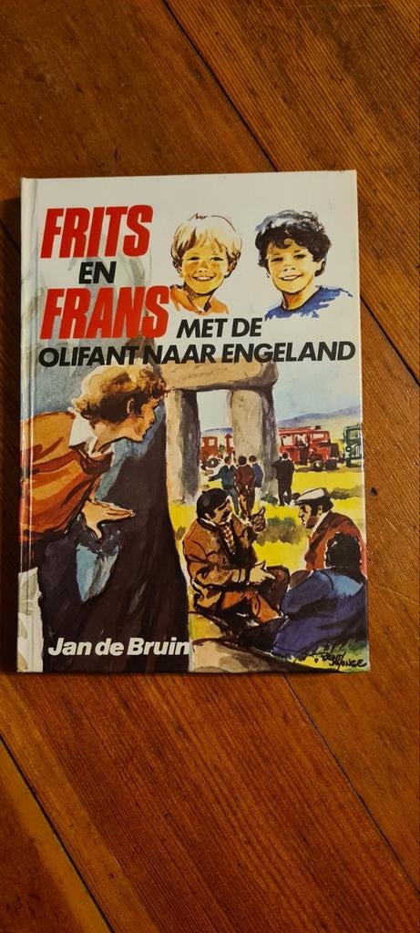Frits en Frans met de Olifant naar Engeland, Boeken, Ophalen of Verzenden, Gelezen, Jan de Bruin, Fictie algemeen