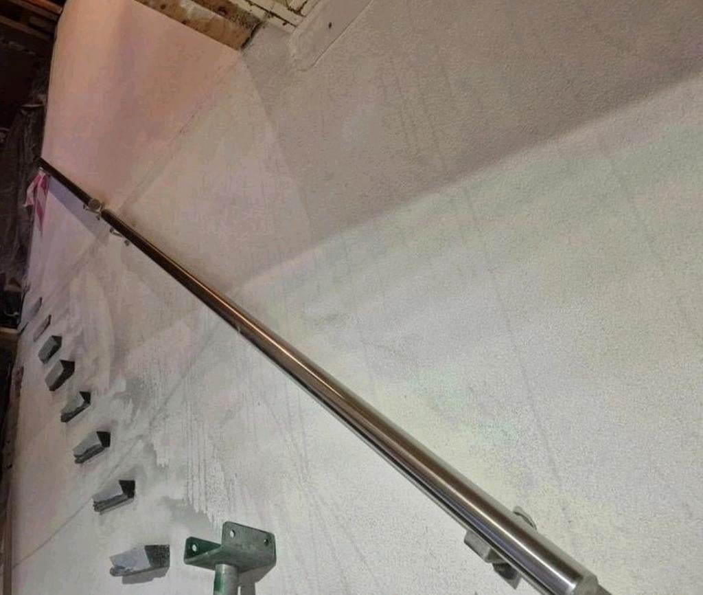 Metalen Trapleuning - Diverse Lengtes, Ophalen, Gebruikt, IJzer, Overige typen