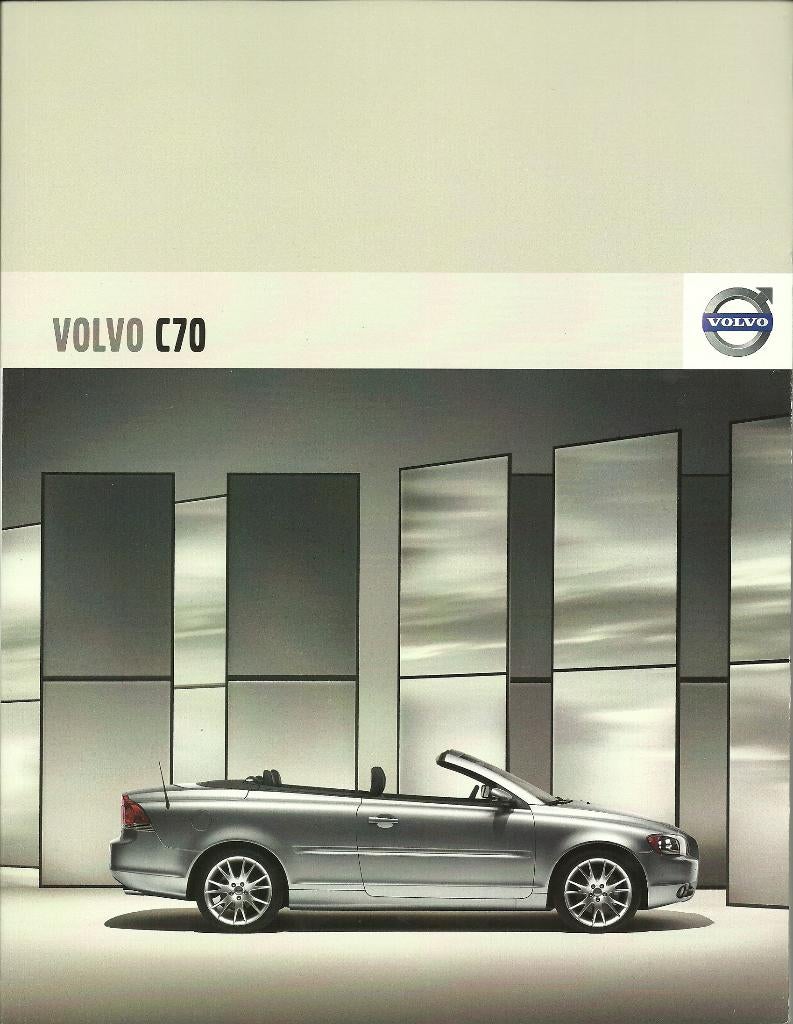 Volvo C70 cabriolet Folders, Boeken, Ophalen of Verzenden, Zo goed als nieuw, Volvo