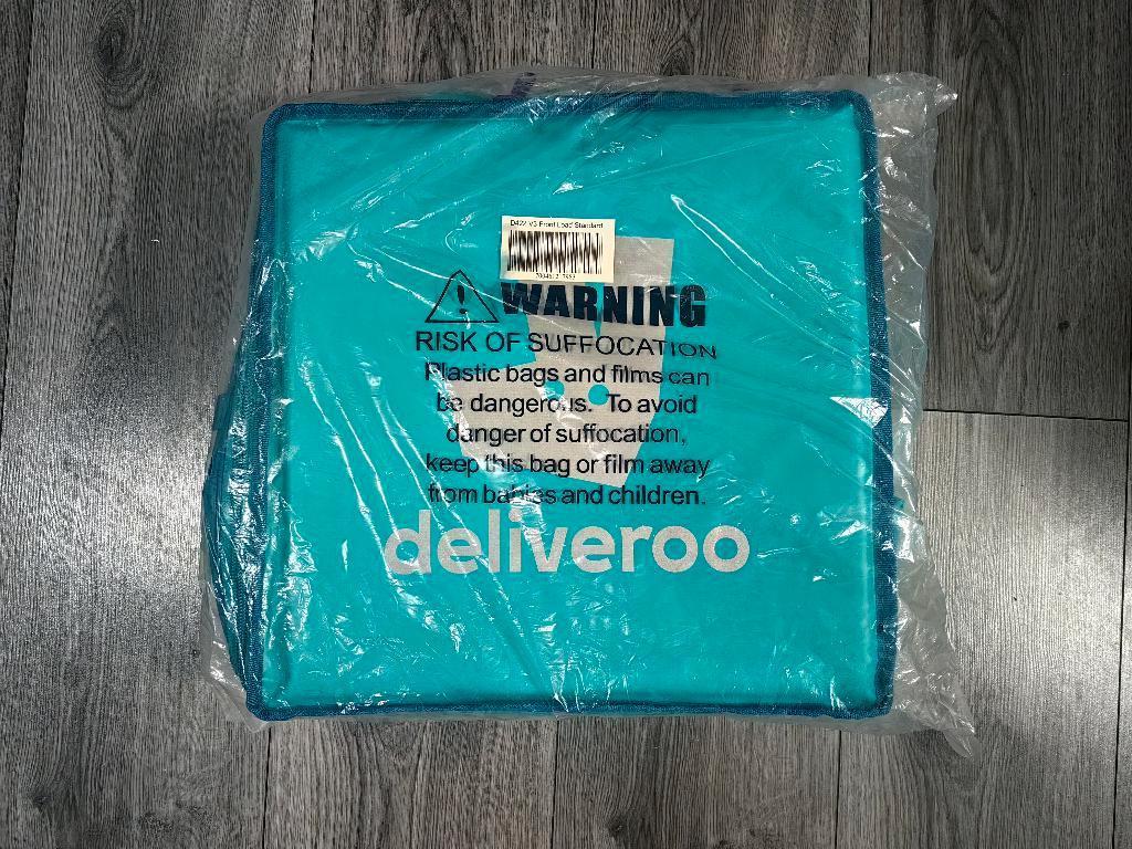 Bezorgtas / Delivery bag / Deliveroo, Ophalen, 30 cm of meer, Zwart, Nieuw