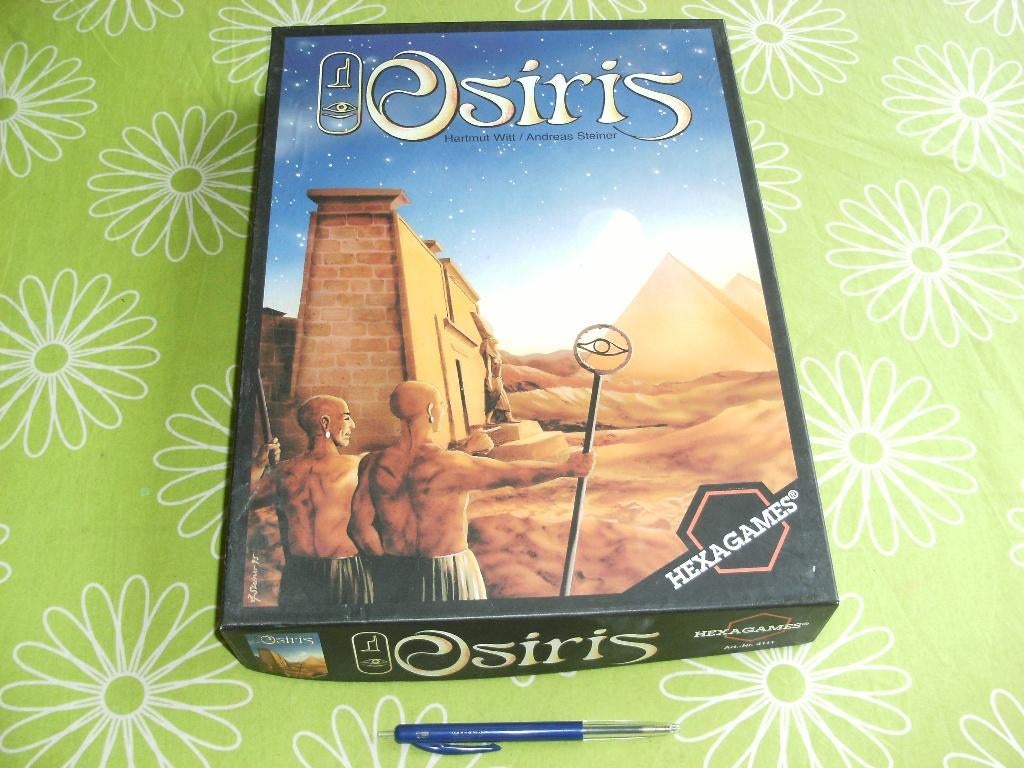 Duits spel Osiris (met Nederlandstalige spelregels), Een of twee spelers, Ophalen of Verzenden, Zo goed als nieuw
