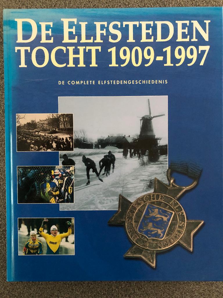 Elfstedentocht 1909-1997 - Complete Elfsteden Geschiedenis, Wintersport, P. de Groot/H. van de Meulen, Ophalen of Verzenden, Zo goed als nieuw