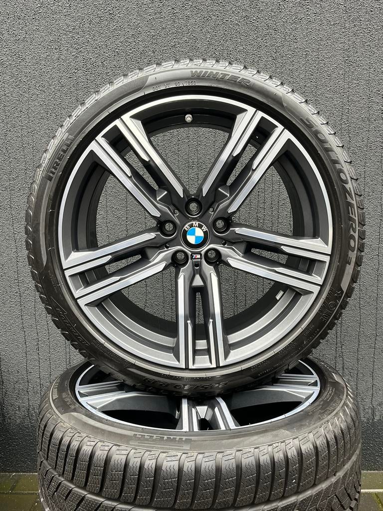 19 INCH BMW 727M ORIGINEEL 5 / 8 SERIE G30 G31 G14 G15 G16, 245 mm, Banden en Velgen, Winterbanden, Ophalen