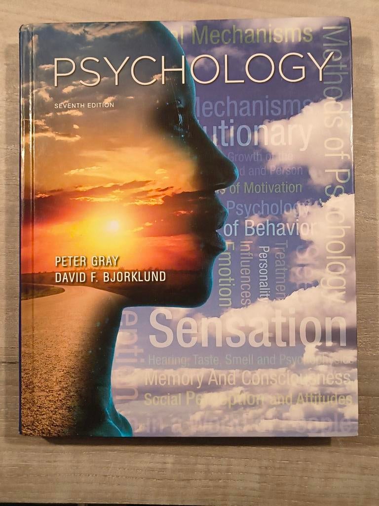 Psychology - Peter Gray, David F. Bjorklund seventh edition, Boeken, Ophalen of Verzenden, Zo goed als nieuw, Overige onderwerpen