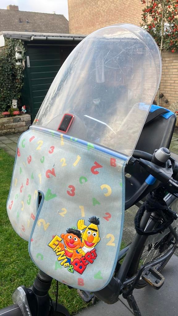 Kinderfietsstoeltje, Ophalen, Gebruikt