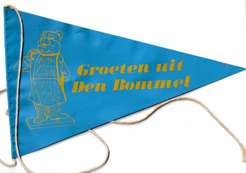 Groeten uit den Bommel (fiets)vlaggetje, Ophalen of Verzenden, Nieuw