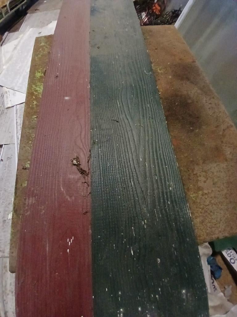 Vezelcement Gevelstrook, Ophalen of Verzenden, Gebruikt