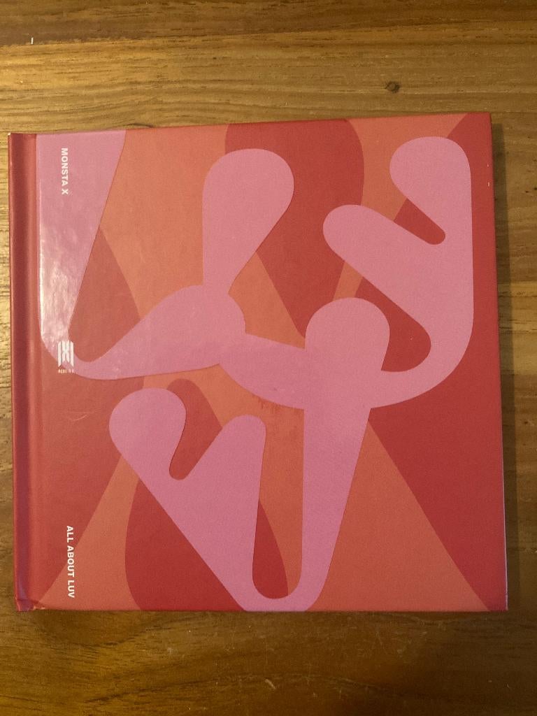 K-Pop / Monsta X - All about luv / Version 1(Speciale editie, Ophalen of Verzenden, Zo goed als nieuw, Boxset