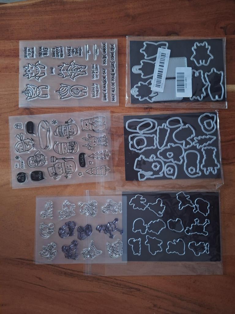 Stempel en snijmallen sets, Hobby en Vrije tijd, Ophalen of Verzenden, Nieuw