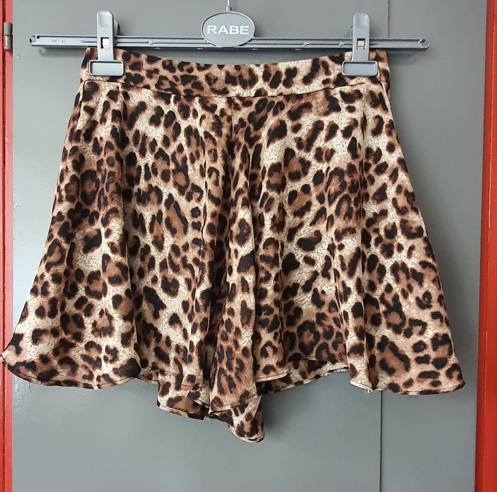 Vera & Lucy short – tijgerprint – maat S, Maat 38/40 (M), Zwart, Ophalen of Verzenden, Zo goed als nieuw