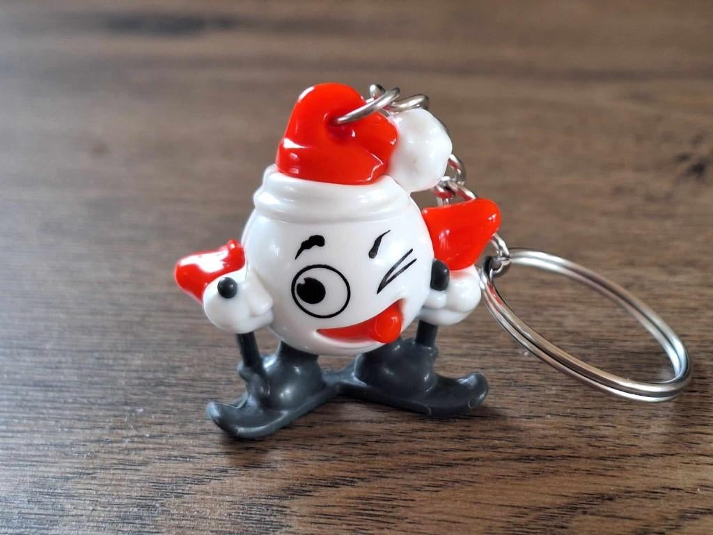 Sleutelhanger : Sneeuwbal !!, Verzamelen, Info@keycharms.nl, Overige typen, Nieuw, Medemblik