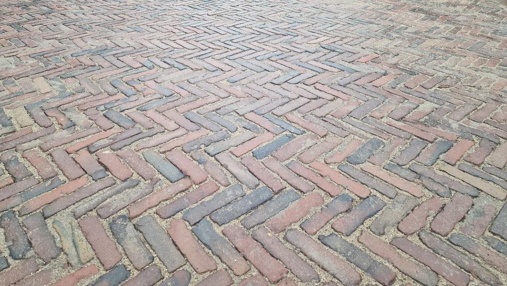 Oude waaltjes getrommeld  handgebakken 5 duimers velesoorten, Ophalen, Overige materialen, Gebruikt, Klinkers