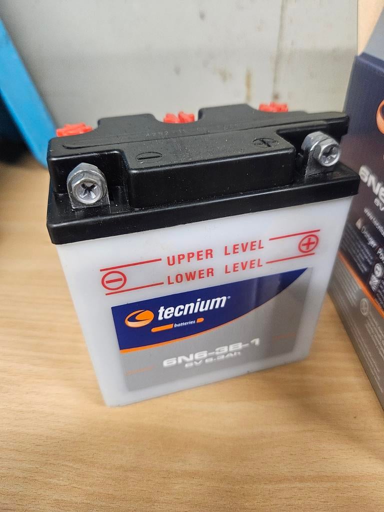 Accu 6V Nieuw - Slechts getest!, Ophalen of Verzenden, Nieuw