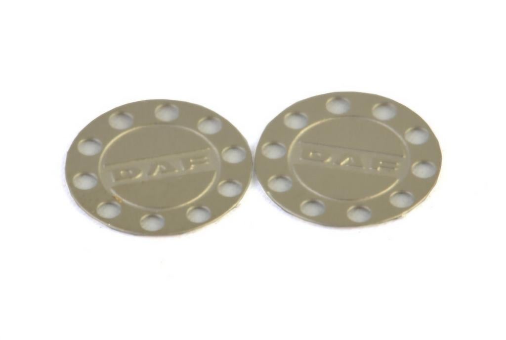 Wielplaten chroom DAF, Ophalen of Verzenden, Nieuw, Bus of Vrachtwagen, Tekno