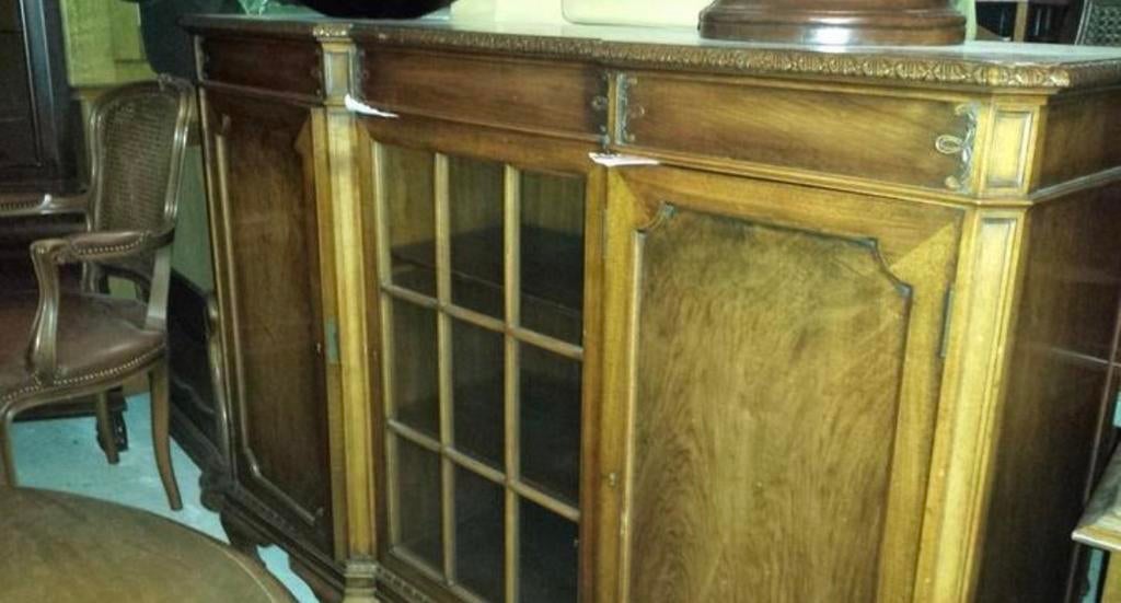 Klassiek Noten Dressoir, Huis en Inrichting, Kasten | Dressoirs, Ophalen, 25 tot 50 cm, Kersenhout