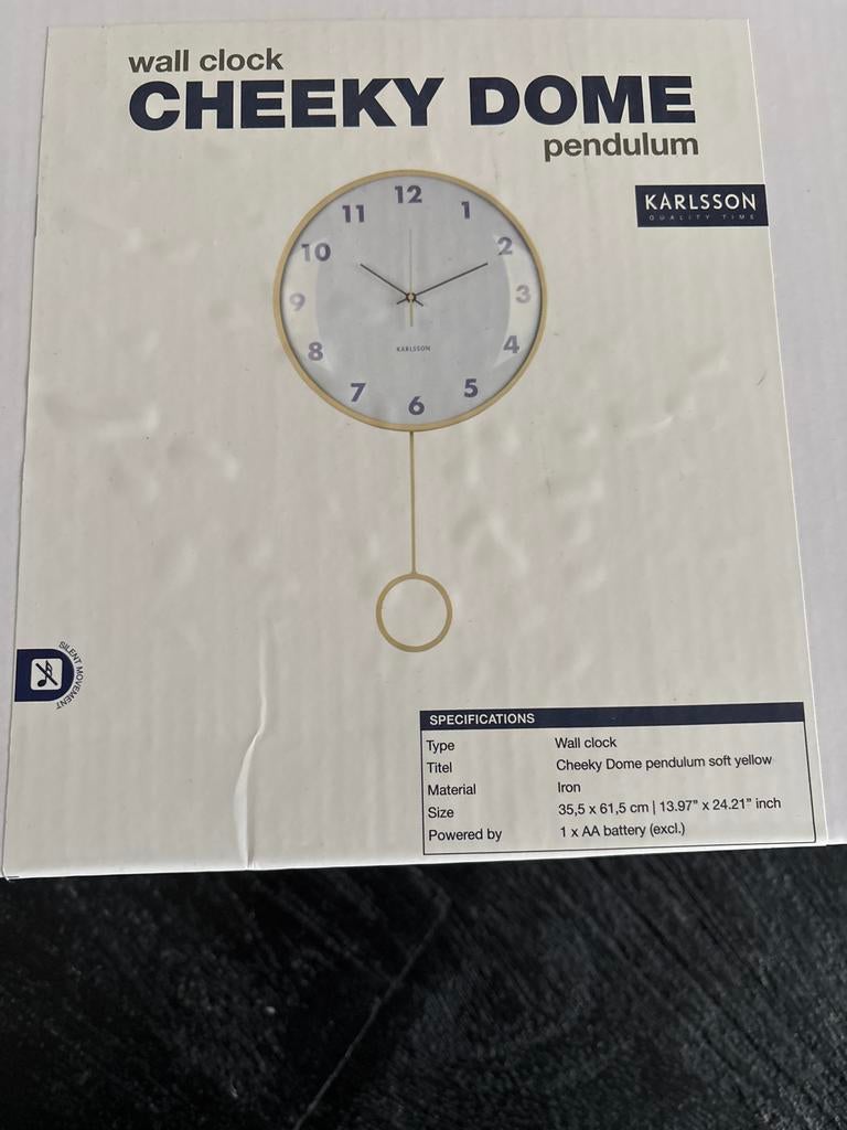 Klok, Ophalen of Verzenden