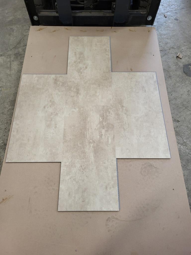 Nieuw! Pvc vloer Klik met ondervloer 1000 m2 beschikbaar, Ophalen of Verzenden