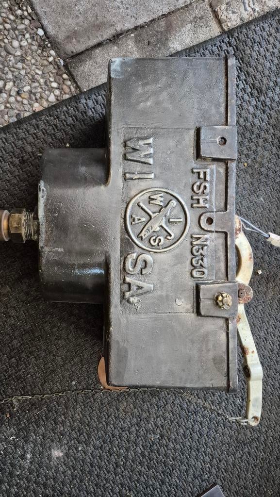 Oude WSA WI Fish N350 Klep, Ophalen