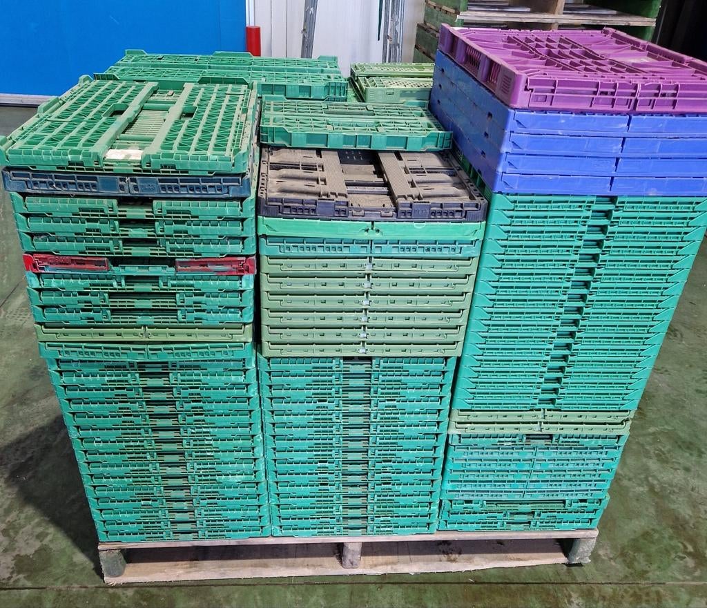 Partij klapkratten, Ophalen, Opvouwbaar, 50 tot 75 cm, Minder dan 35 cm