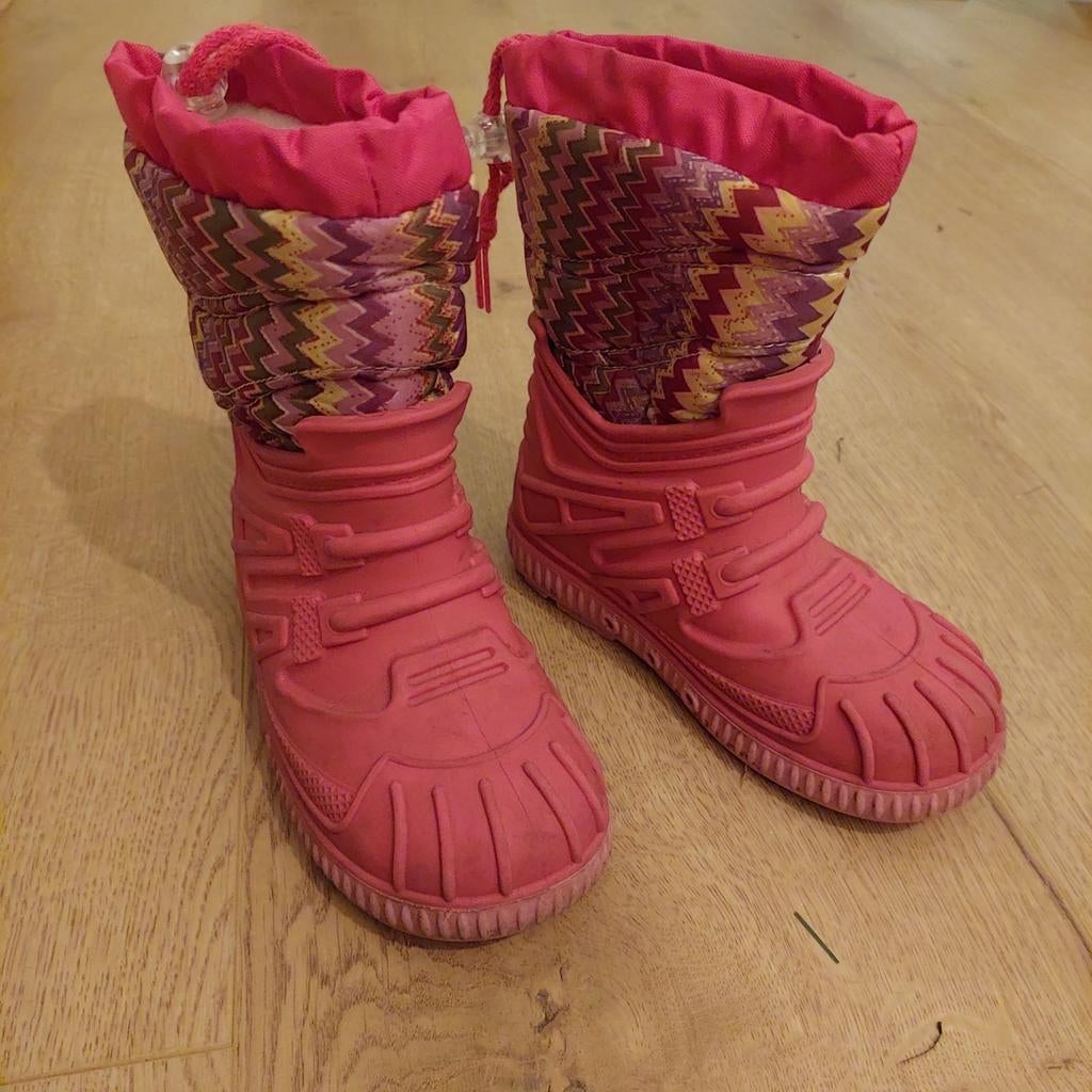 Snowboots mt 27, Kinderen en Baby's, Kinderkleding | Schoenen en Sokken, Ophalen of Verzenden, Jongen of Meisje, Laarzen