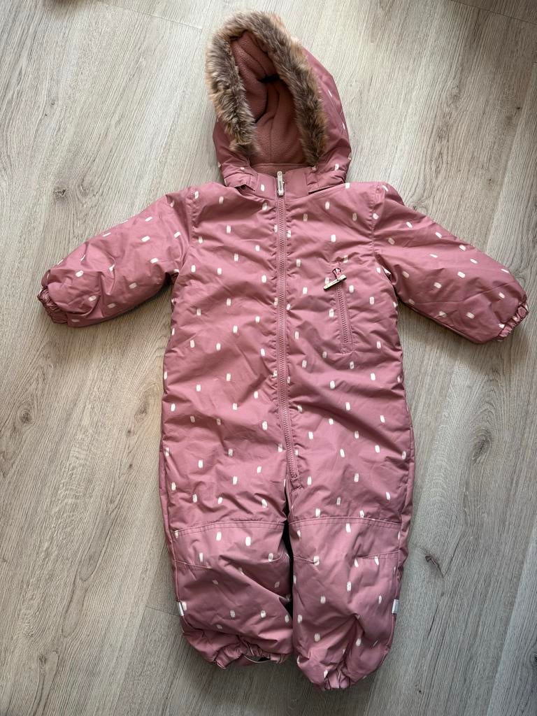 Waterafstotende overall/skipak zgan - Maat 98 (valt groot), Ophalen of Verzenden, Zo goed als nieuw, Meisje