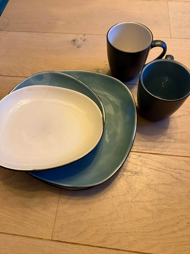 Servies Van Well- Wellco design, Ophalen, Aardewerk, Overige stijlen, Bord(en)