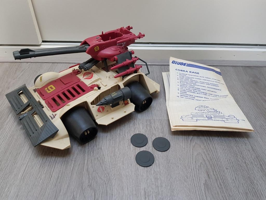 Cobra Rage en IMP GI Joe Hasbro, Verzamelen, Ophalen of Verzenden, Gebruikt