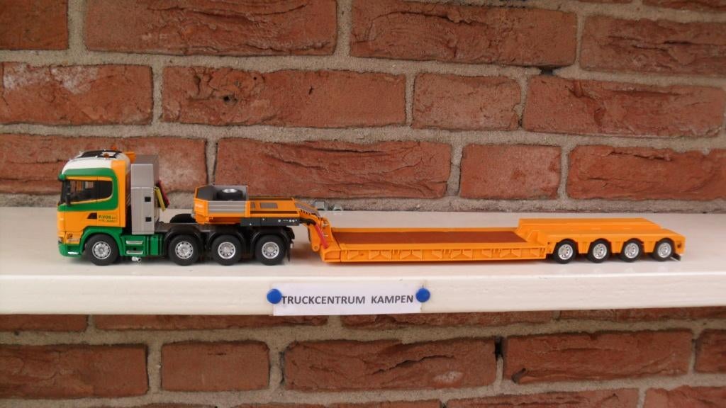 WSI  Scania  R  Highline  8 x 4  van  P.  Vos., Hobby en Vrije tijd, Modelauto's | 1:50, Nieuw, Bus of Vrachtwagen, Wsi, Ophalen of Verzenden