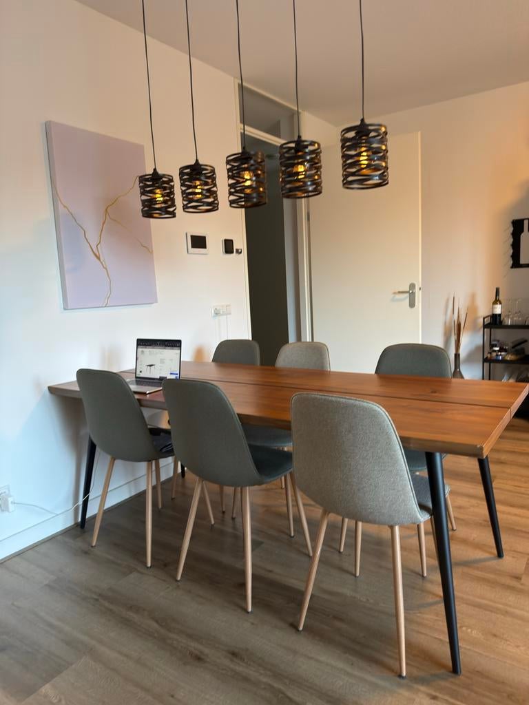 Zuiver Alagon Eettafel, Huis en Inrichting, Tafels | Eettafels, Ophalen, Gebruikt, 100 tot 150 cm, Eikenhout