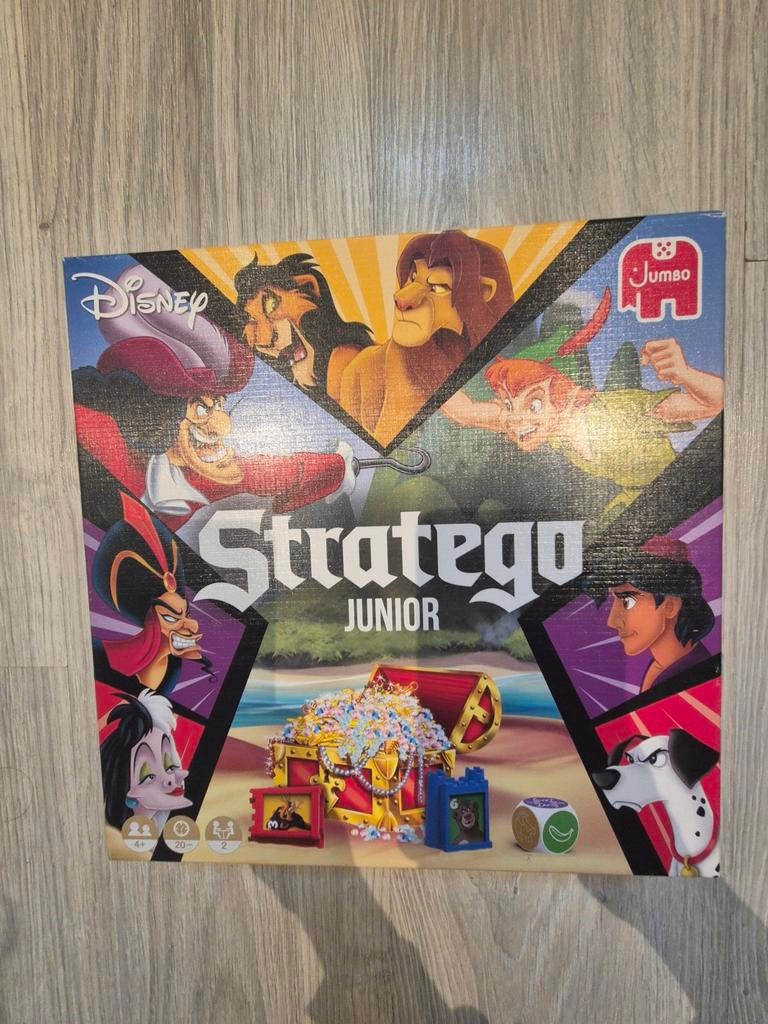 Stratego Junior Disney - Zo goed als nieuw!, Jumbo, Een of twee spelers, Ophalen of Verzenden, Zo goed als nieuw