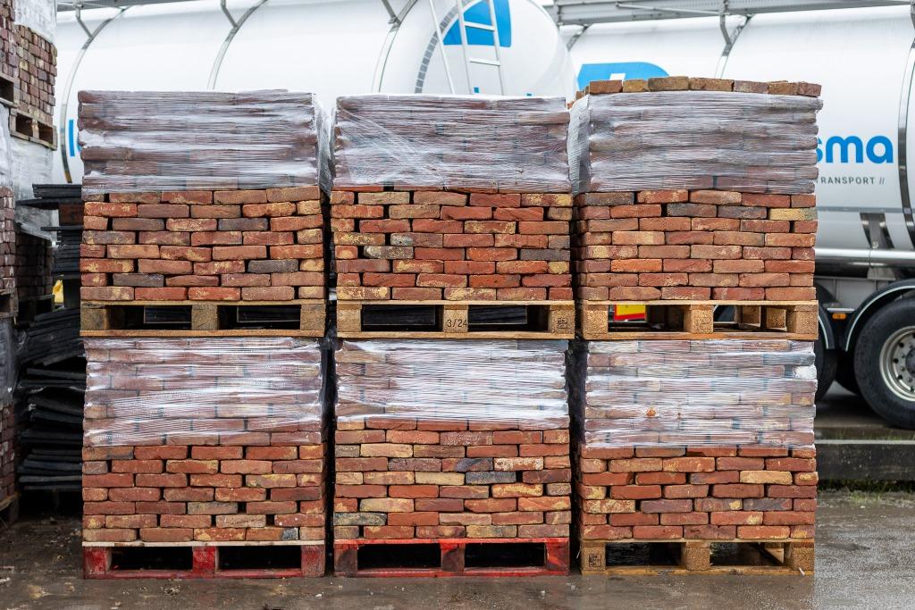 Oude antieke genuanceerde metselstenen 310M2 1 partij!, Doe-het-zelf en Verbouw, Metselstenen, Ophalen of Verzenden, Gebruikt