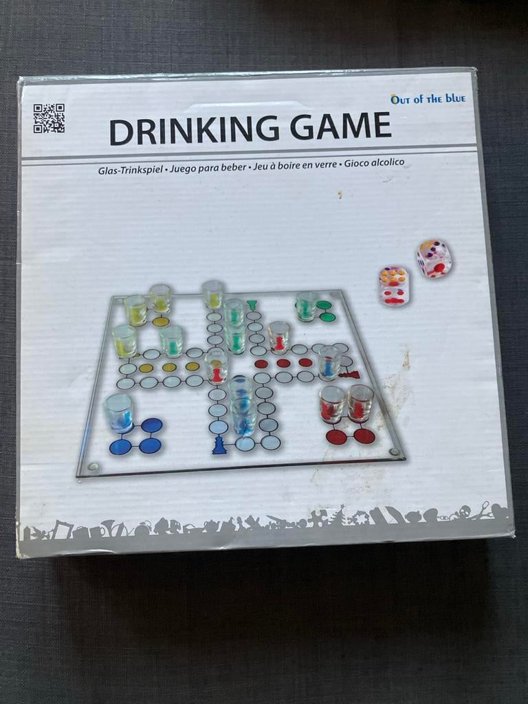 Drinking Game - Out of the Blue, Ophalen, Zo goed als nieuw, Reisspel