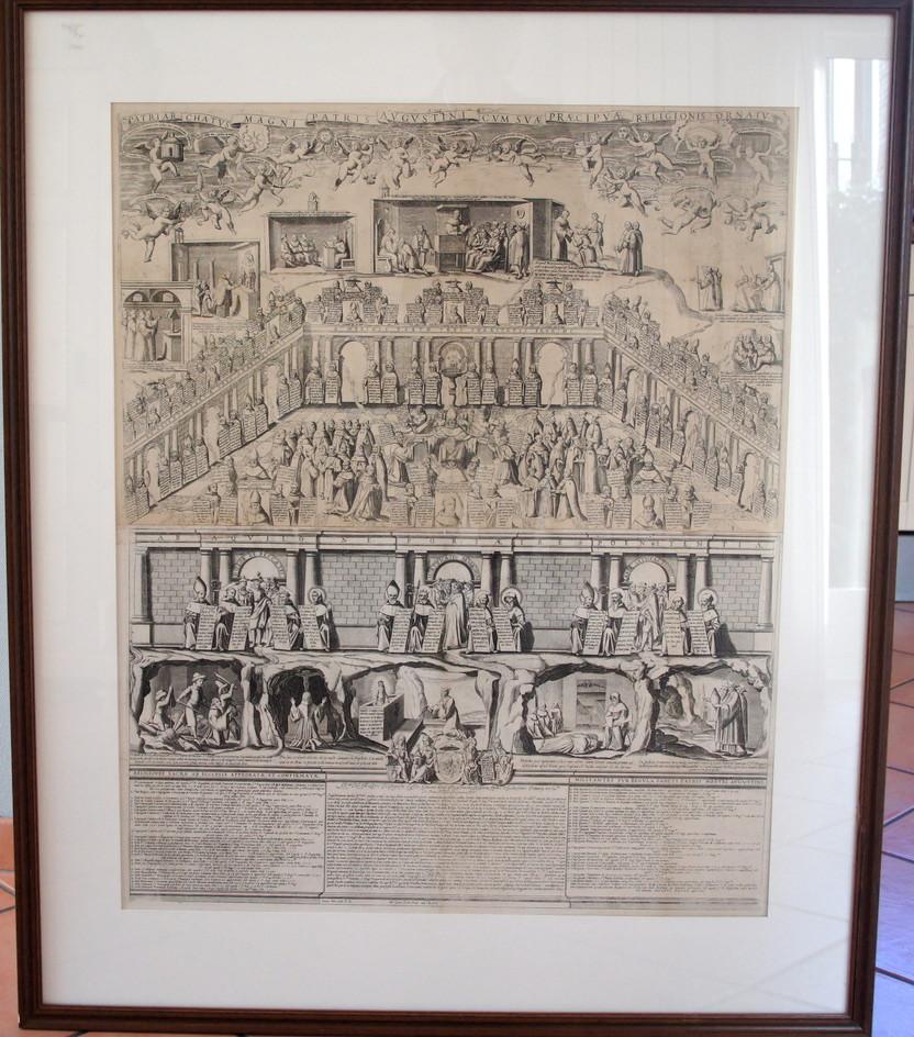 2 gravuren , Italie, Gatti, 1610, augustinus/Poenieten., Ophalen