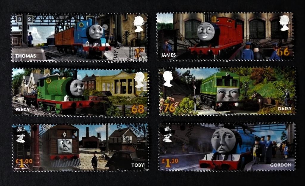 UK / Engeland 2011 Thomas the Tank Engine, Ophalen of Verzenden, Gestempeld