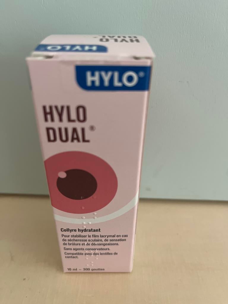 Oogdruppels Hylo dual nieuw, Ophalen of Verzenden, Nieuw, Gehele gezicht