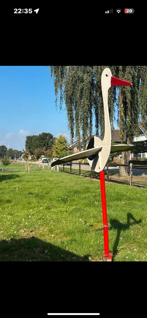 Ooievaars te huur, Ophalen, Zo goed als nieuw