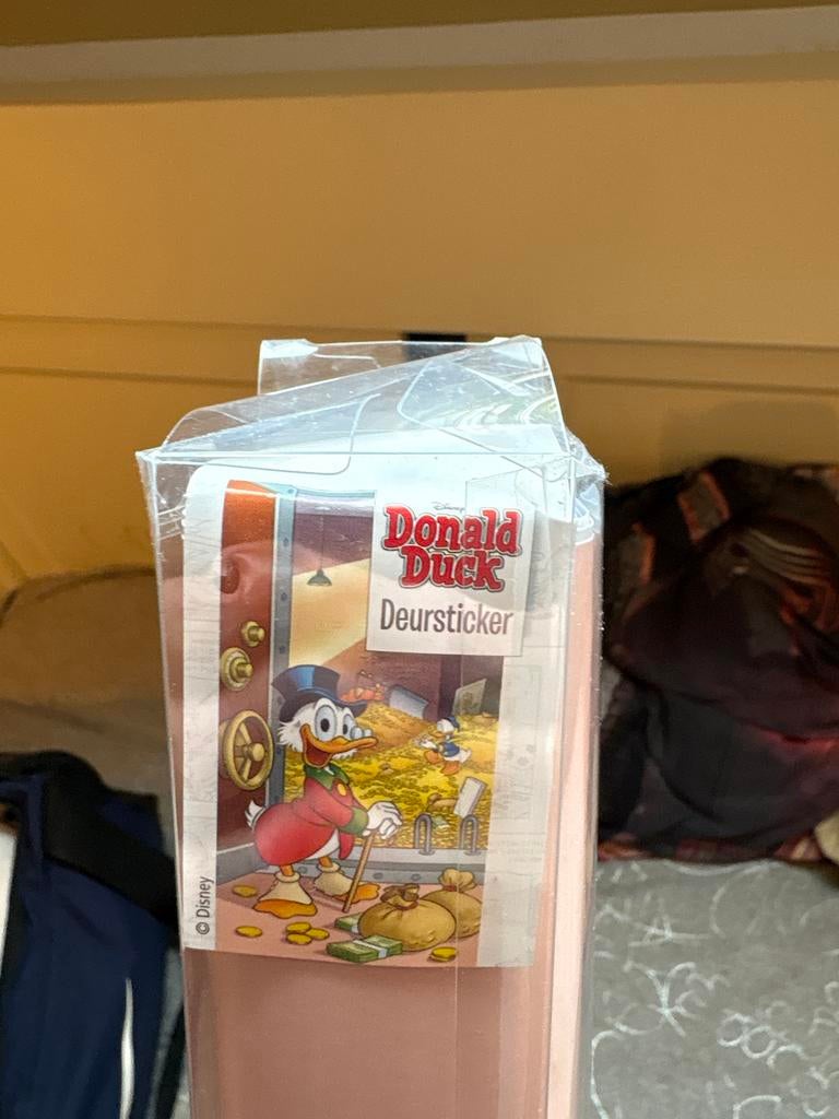 Dagobert Duck Deursticker - Nieuw in verpakking!, Ophalen of Verzenden, Nieuw