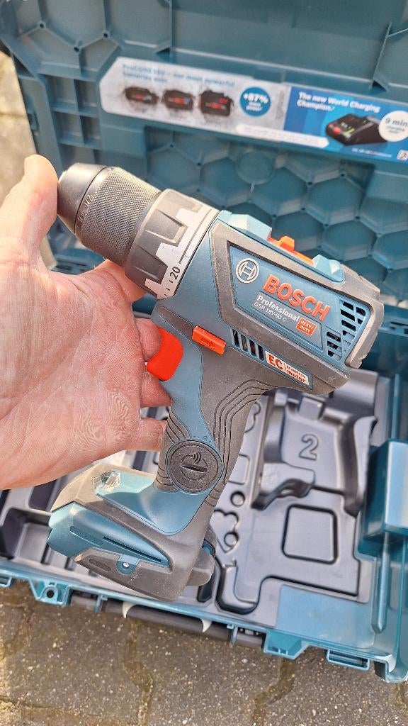 Bosch GSR 18V-60 C Schoefmachine Body 18volt. NIEUW!, ., Nieuw, Ophalen of Verzenden, .