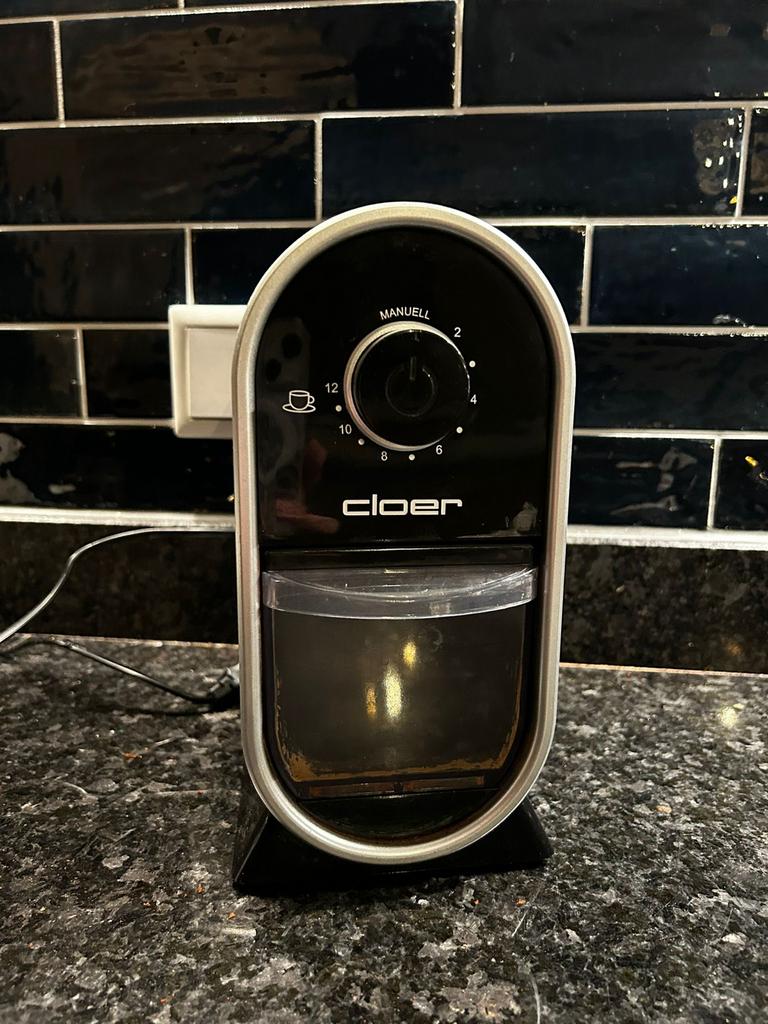 Cloer 7560 bonenmaler - Goede staat!, Ophalen of Verzenden, Gebruikt, Overige modellen, Koffiebonen