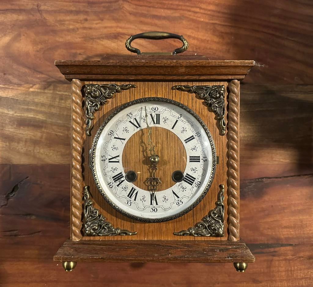 Antieke Franz Hermle Kastklok 1984, Ophalen