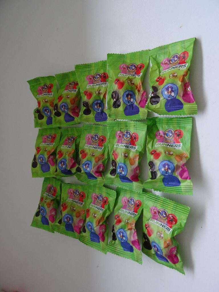 15 ongeopende  Sonic Runners van de  PLUS  voor   € 1,50, Plus, Ophalen of Verzenden
