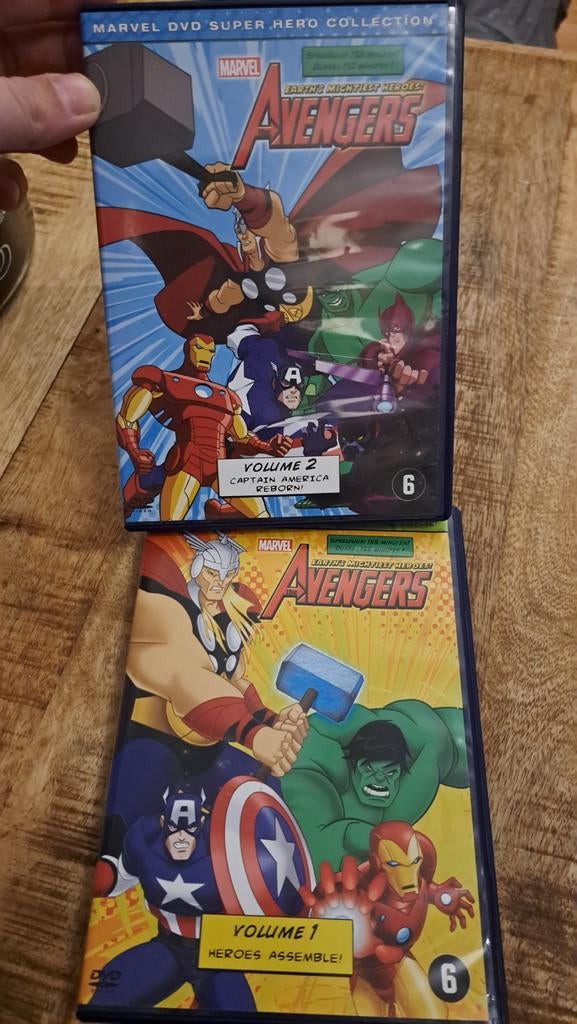 The Avengers DVD Boxset - Volume 1 & 2, Cd's en Dvd's, Dvd's | Kinderen en Jeugd, Ophalen of Verzenden