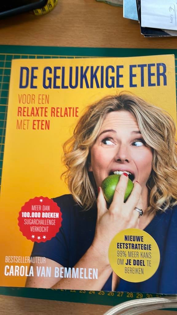 Carola van Bemmelen - De gelukkige eter, Ophalen of Verzenden, Zo goed als nieuw, Carola van Bemmelen
