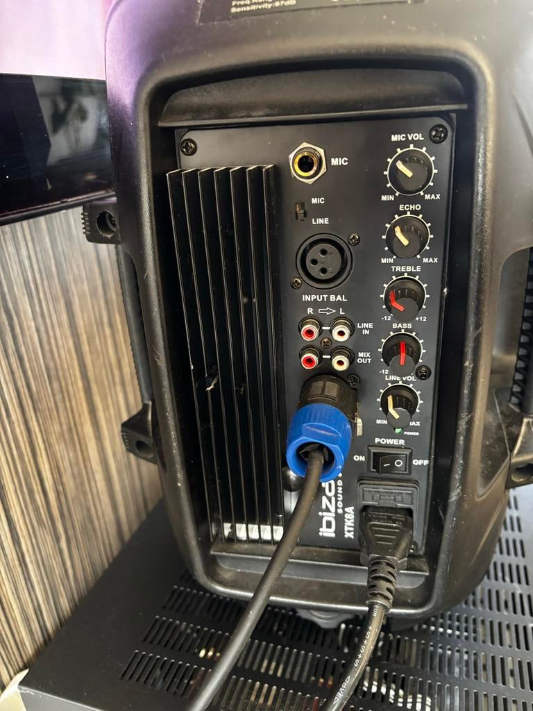 Complete Vonyx Mixer Set met Ibiza Speakers & Microfoons, Audio, Tv en Foto, Karaoke-apparatuur, Gebruikt, Complete set, Ophalen