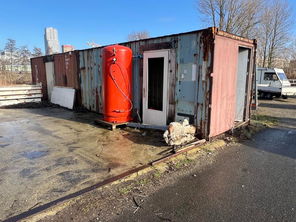 Twee containers te koop, Zakelijke goederen, Machines en Bouw | Keten en Containers, Ophalen of Verzenden
