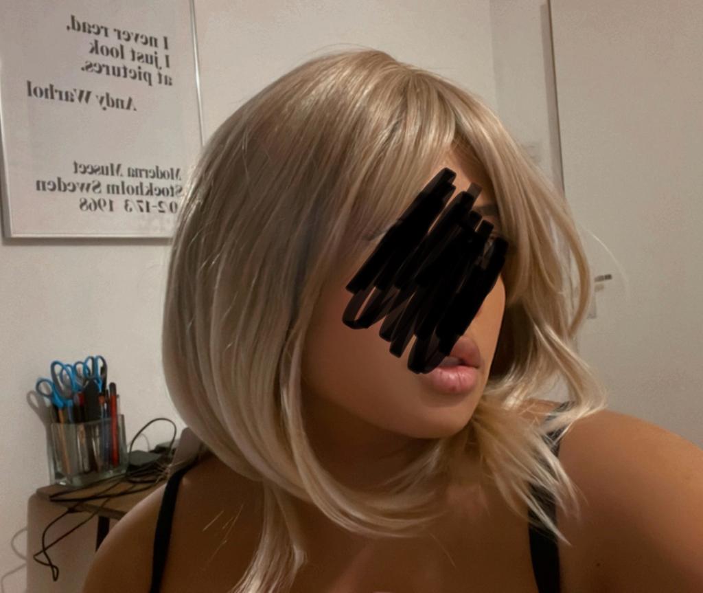 Nieuwe blonde pruik met half lange bob, Sieraden, Tassen en Uiterlijk, Uiterlijk | Haarverzorging, Ophalen of Verzenden, Nieuw